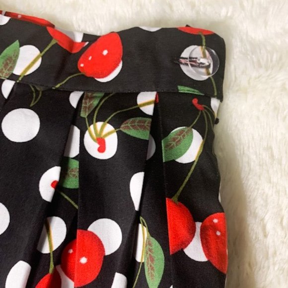 Grace Karin Retro Look Pleated High Waist Skirt - Picture 3 of 4